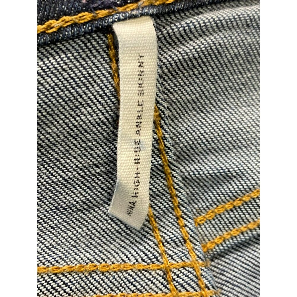 rag & bone Size 26 x 27 Nina High Rise Ankle Skinny Frayed Hem Distressed Knee - Picture 6 of 9